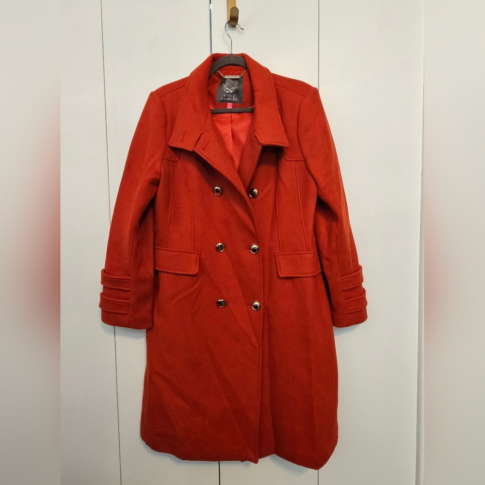 Vince Camuto Red Coat